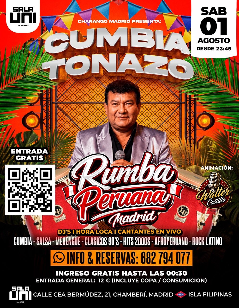 Charango - Flyer del evento